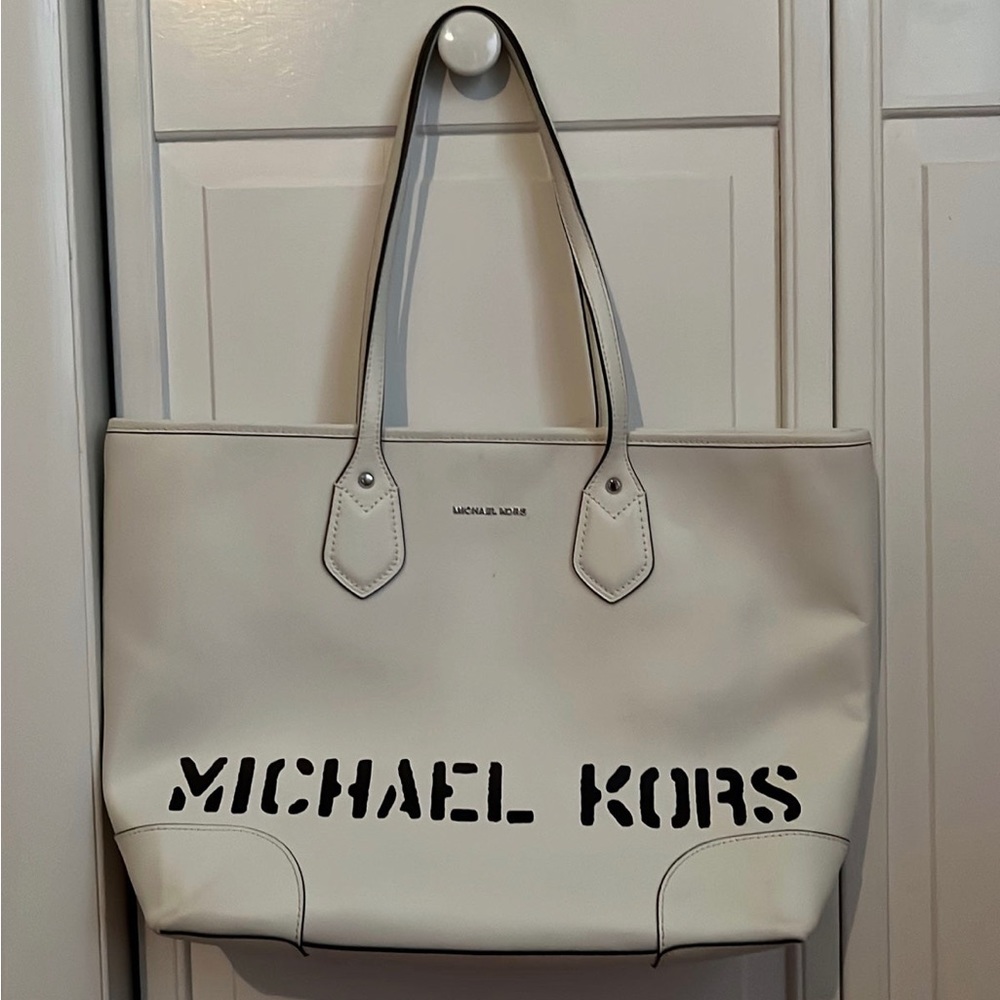 White authentic Michael kors bag